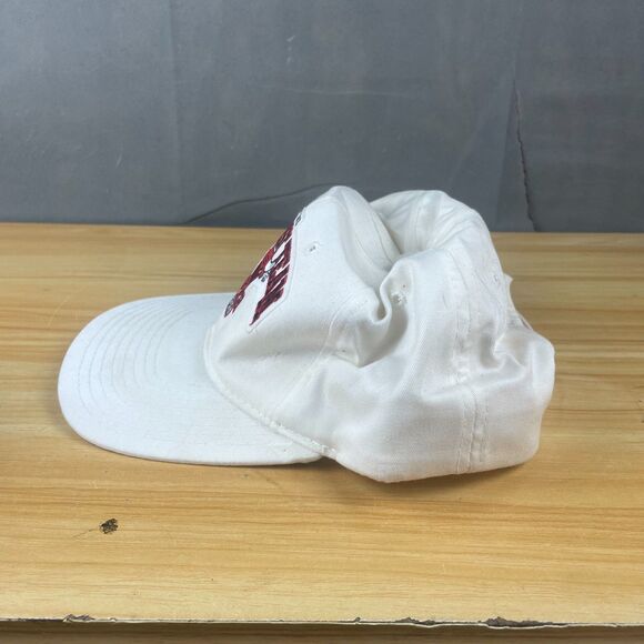 Vintage Chicago Bulls 1996 Starter Snapback Cap Hat White The Greatest Team Ever - Picture 3 of 7